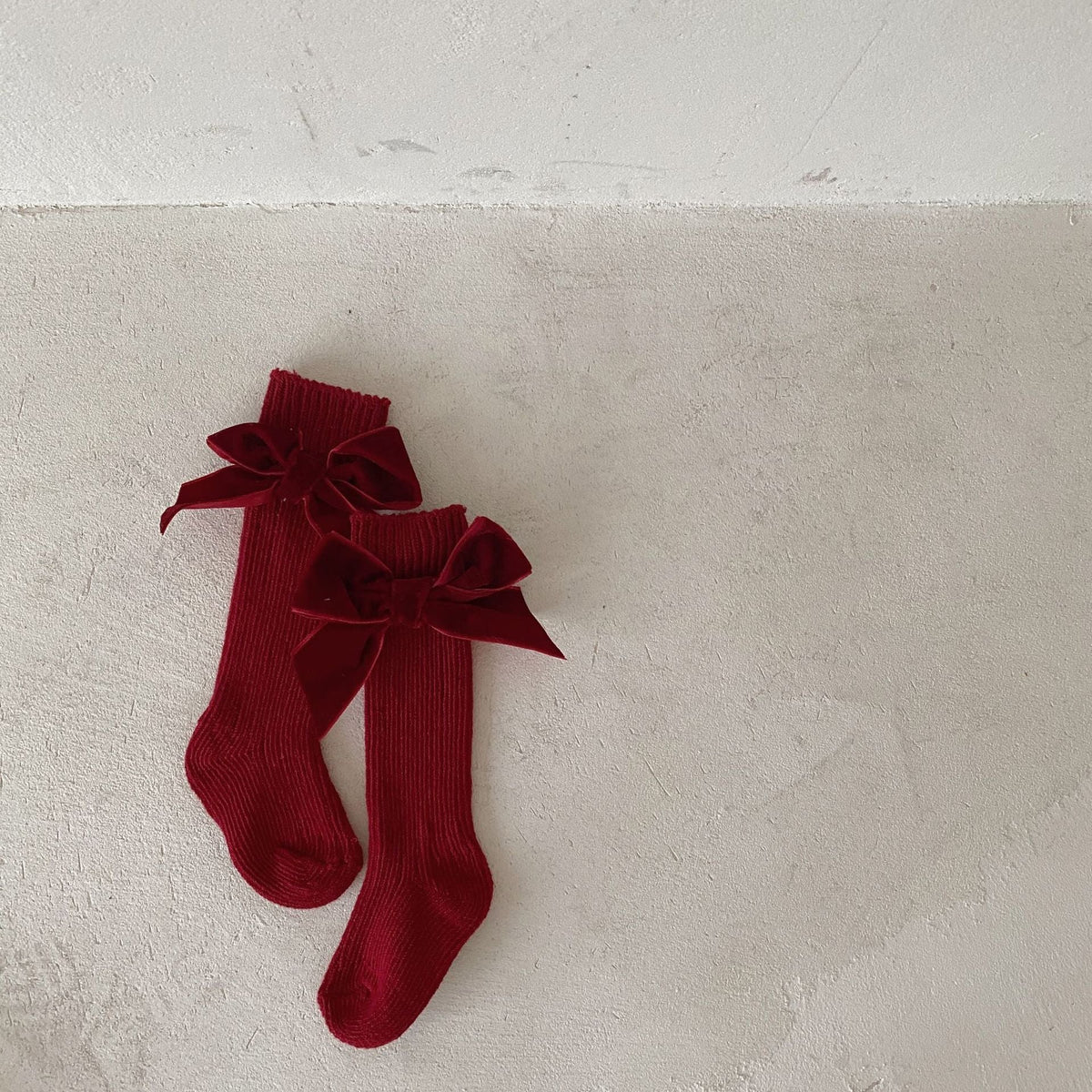 Bowknot woolen baby socks - Cindi Book