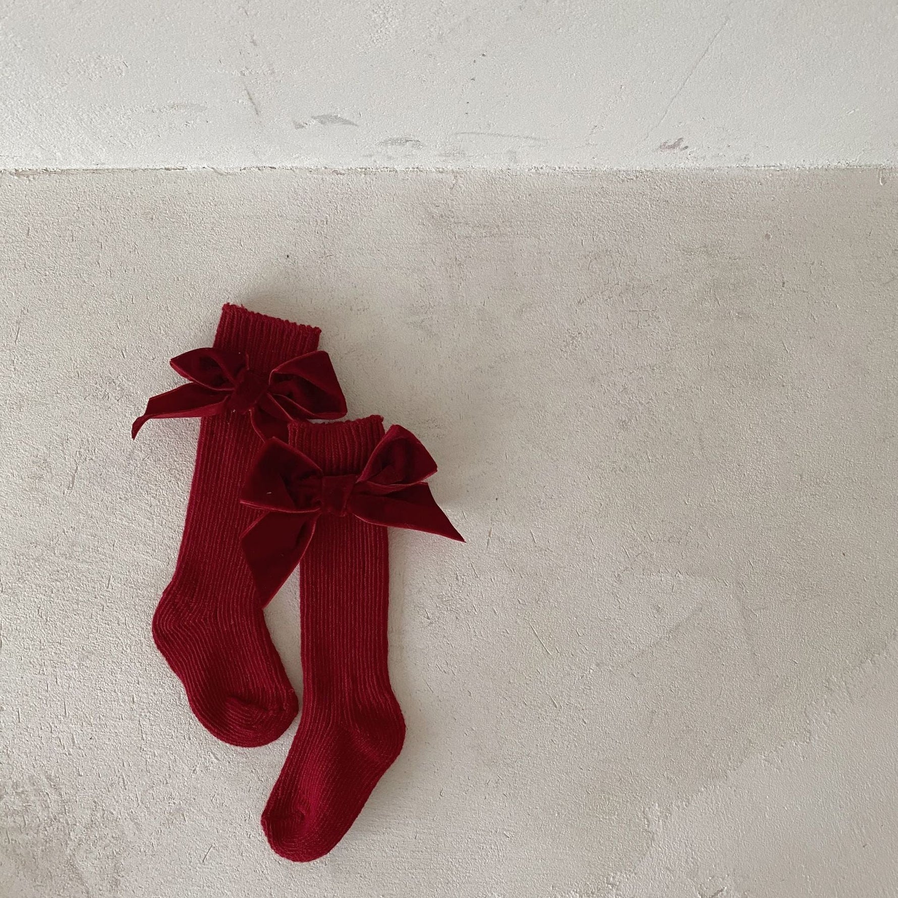 Bowknot woolen baby socks - Cindi Book