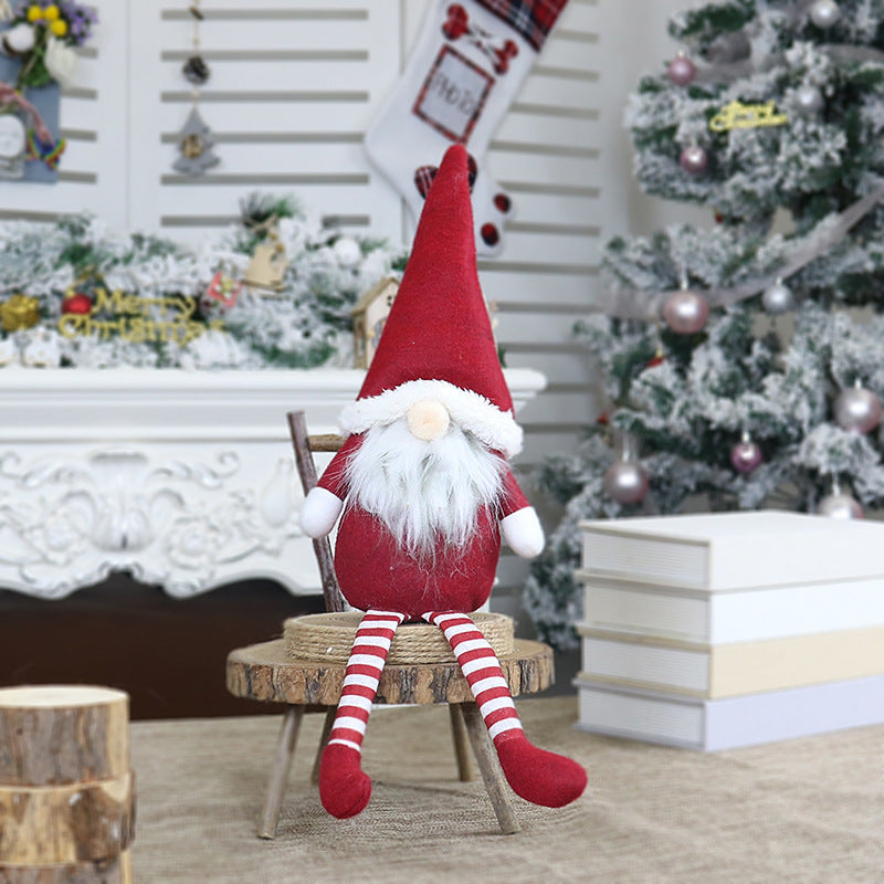Christmas Faceless Old Man Doll Window Decoration - Cindi Book