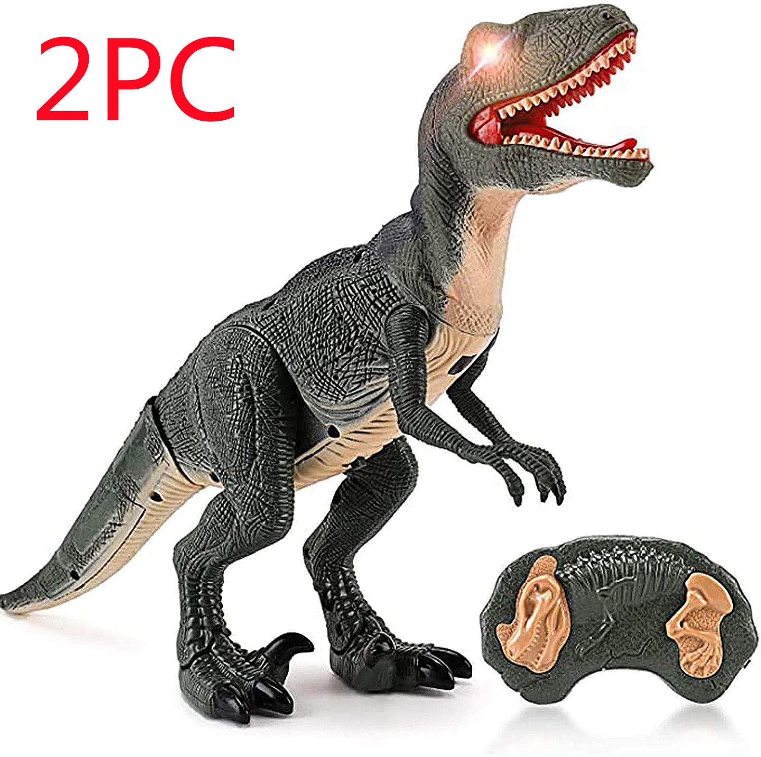 Electric Dinosaur Simulation Walking Animal Remote Control Toy - Cindi Book