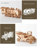 Creative Gift DIY Wooden Assembly Model Making - Cindi Book