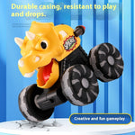 Inertial Sliding Model Light Pressing Dinosaur Toy Car - Cindi Book