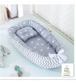 Baby Removable And Washable Bed Crib Portable Crib Travel Bed For Children Infant Kids Cotton Cradle - Cindi Book