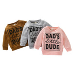 Boys Polyester Letter Grey Sweatshirt Top - Cindi Book