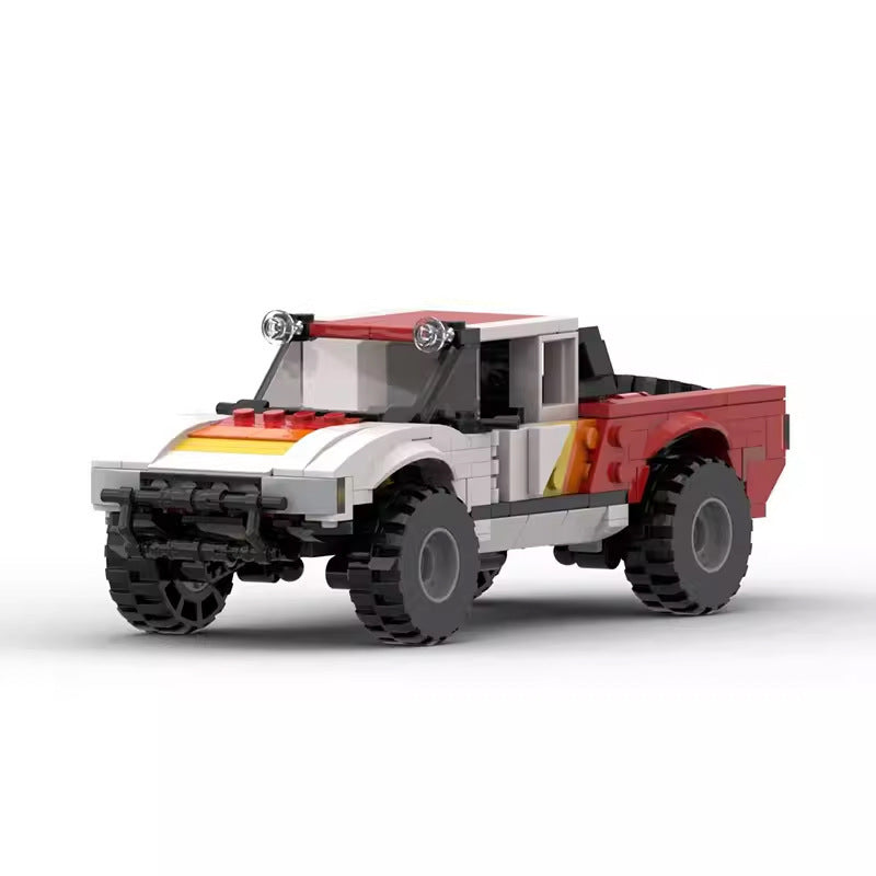 Compatible With Small Particles Diy Assembled Building Block Toys Truck Trolley Model Gift Decoration - Cindi Book