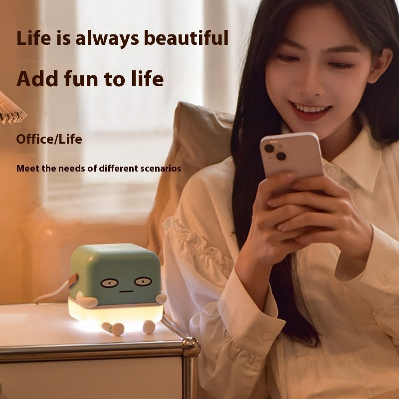 Multifunctional Cute Gift Bedside Small Night Lamp - Cindi Book