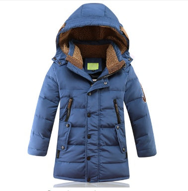 '-30 Degree Children's Winter Jackets Duck Down Padded Children Clothing Big Boys Warm Winter Down Coat Thickening Outerwear - Cindi Book