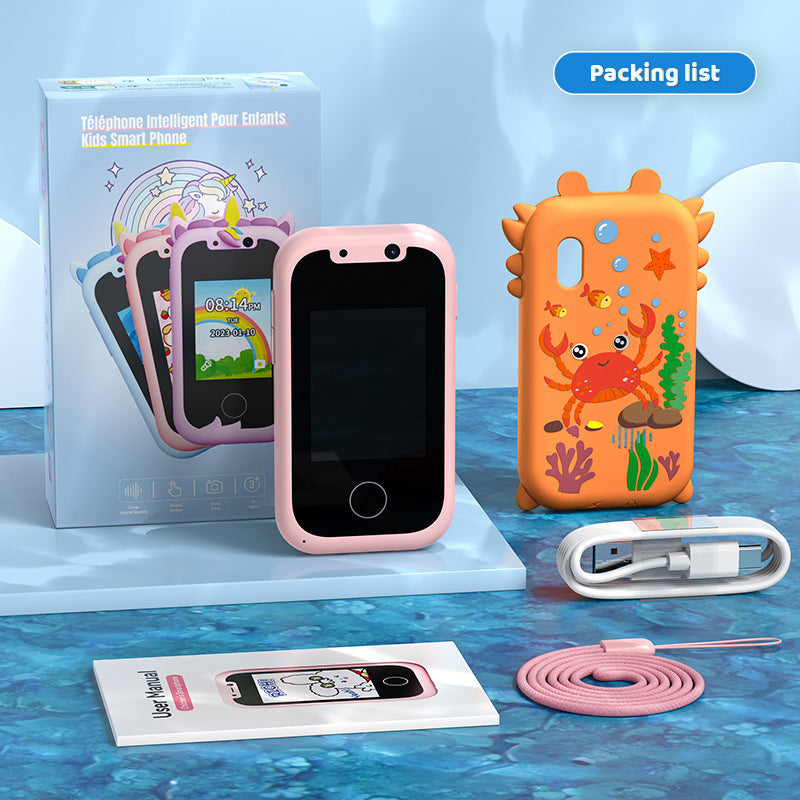 Dual Camera Touch Screen Children's Mobile Phone - Cindi Book