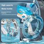 New Shark Electric Water Gun Toys Fully Automatic Continuous Fire Water Gun Large Capacity Beach Summer Children's Water Playing Toys - Cindi Book