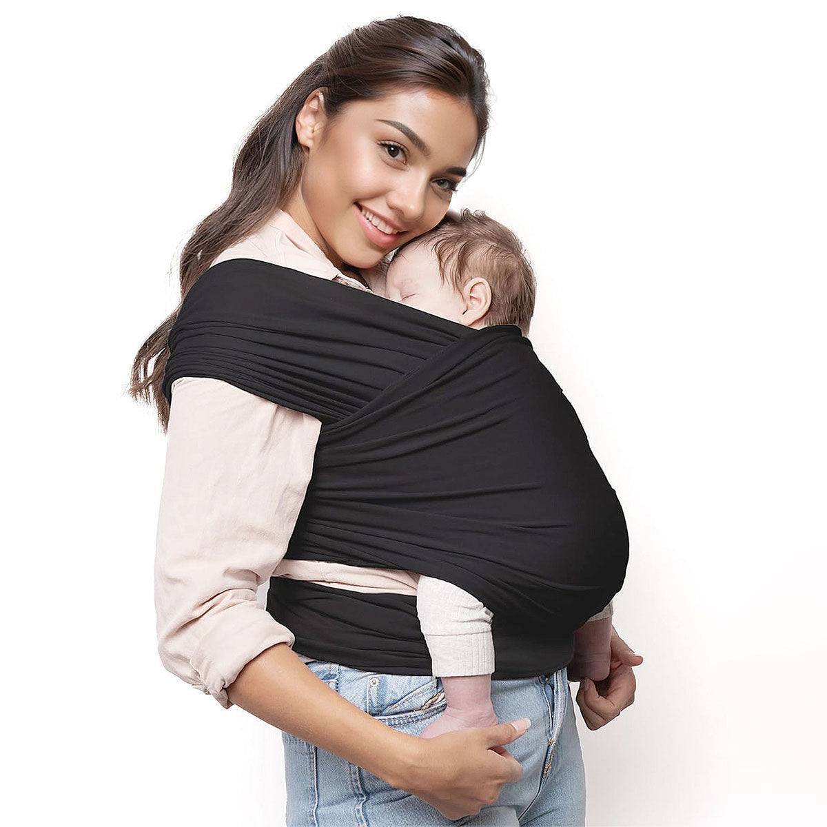 Pure Color All-matching Baby Front Hug Wrap Multifunctional Strap - Cindi Book