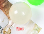 Luminous Sticky Ball Toys Sticky Wall Home Party Games Glow In The Dark Novelty Toys Decompression Squeeze Toy - Cindi Book