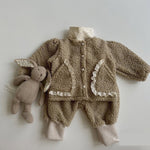 Plush Thickened Coat Children's Winter Warm Clothes - Cindi Book