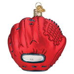 Old World Christmas Angels Baseball Mitt Ornament - hand-blown glass Christmas tree ornament (view 4)