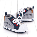 Canvas shoes color matching letters walking shoes - Cindi Book