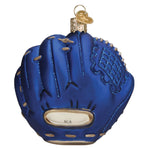 Old World Christmas Dodgers Baseball Mitt Ornament - hand-blown glass Christmas tree ornament (view 4)
