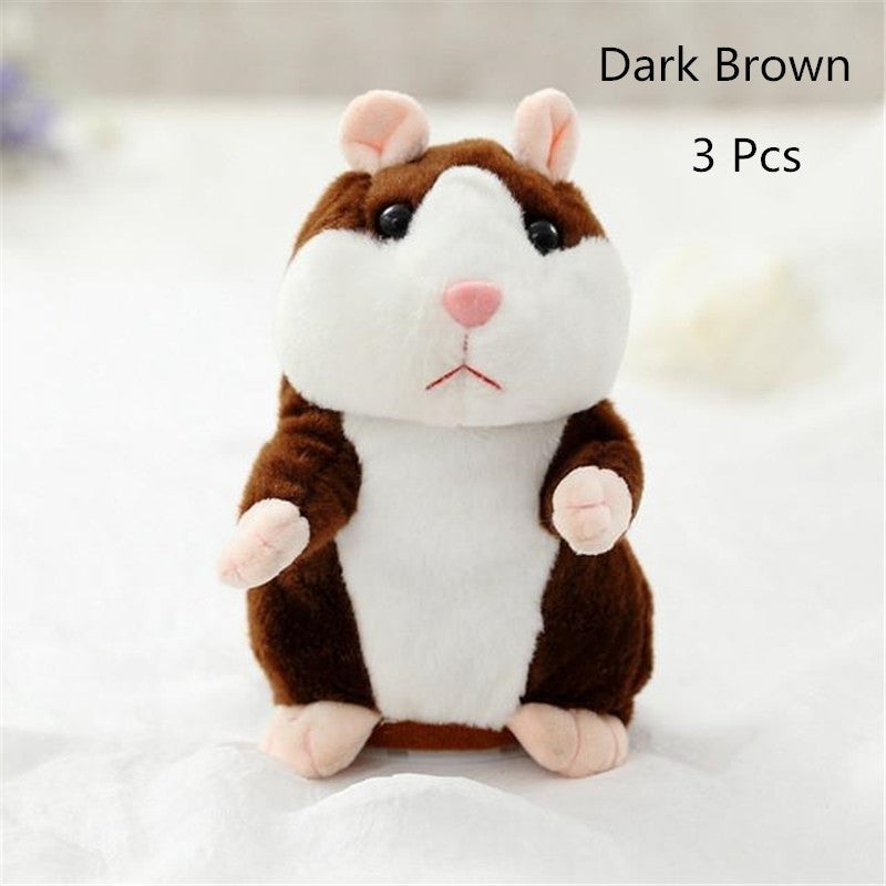 15CM Little Talking Hamster Toy - Cindi Book