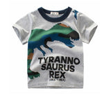 Children's Wear Summer New Korean Children's Boys Cotton T-shirt Men's Treasure In Children's Short Sleeves - Cindi Book