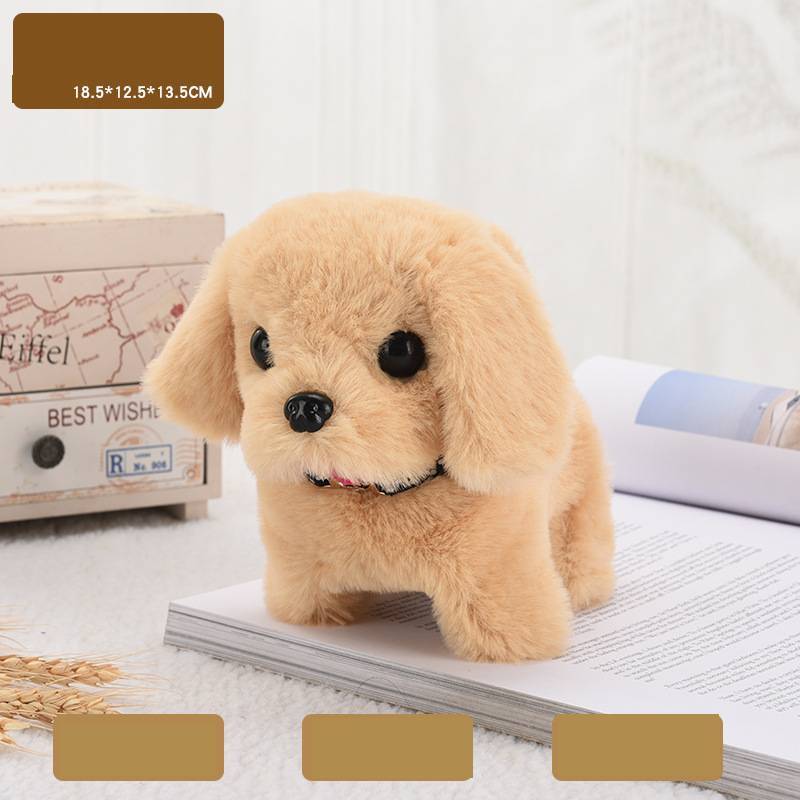 Simulation Electric Dog Plush Children's Toy - Cindi Book