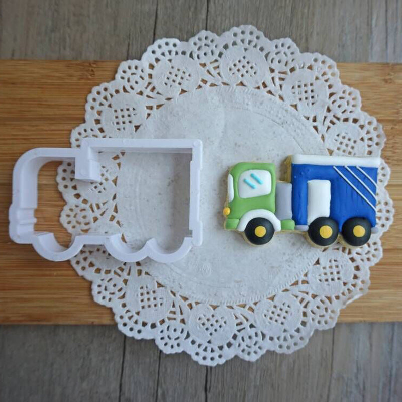 Various Plastic Cake Decorations For Excavator Waterwheel - Cindi Book