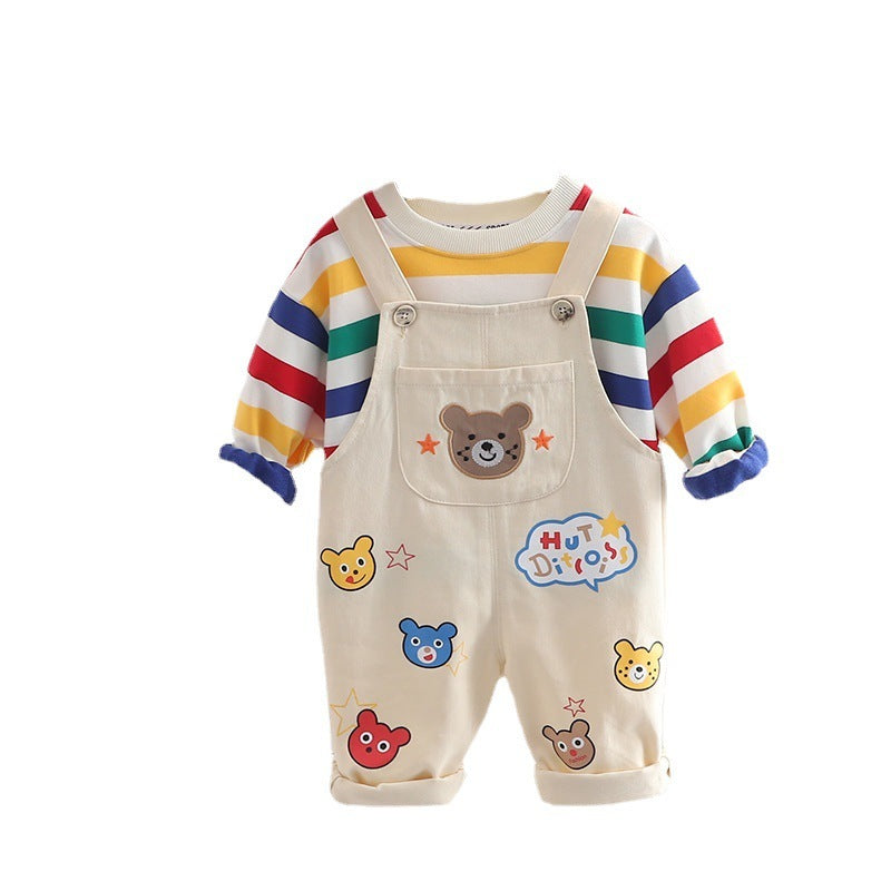 Boys' Top Overalls Suit - Cindi Book