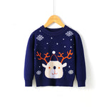 Christmas snowflake fawn sweater - Cindi Book