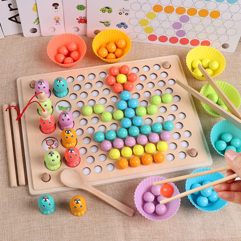 Wooden Fun Children's Early Education Board Game Educational Toys - Cindi Book