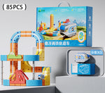 Children's Educational Electric Magnetic High-speed Rail Track Assembling Toys - Cindi Book