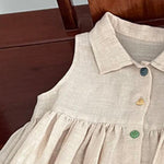Girls Fashion Sleeveless Breathable Dress - Cindi Book