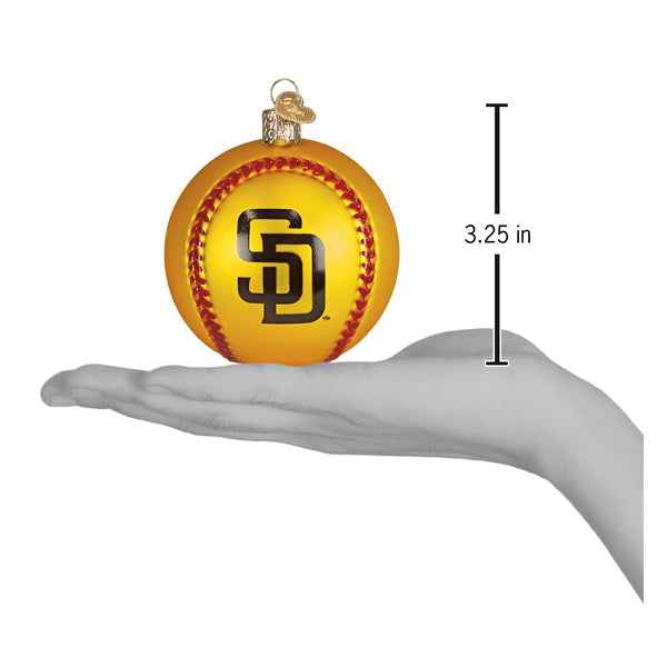 Padres Baseball Ornament