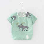Baby Dinner Coverall Bib Spring And Autumn Long Sleeve Apron - Cindi Book