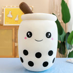Milk Tea Cup Plush Toy Fruit Pillow Strawberry Matcha Cup Creative Doll - Cindi Book