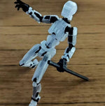 Multi-Jointed Movable Shapeshift Robot 2.0 3D Printed Mannequin Dummy Action Model Doll Toy Kid Gift - Cindi Book