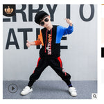 Boys spring suit new Korean children's clothing in the big boy boy long-sleeved sports two-piece suit tide clothes - Cindi Book
