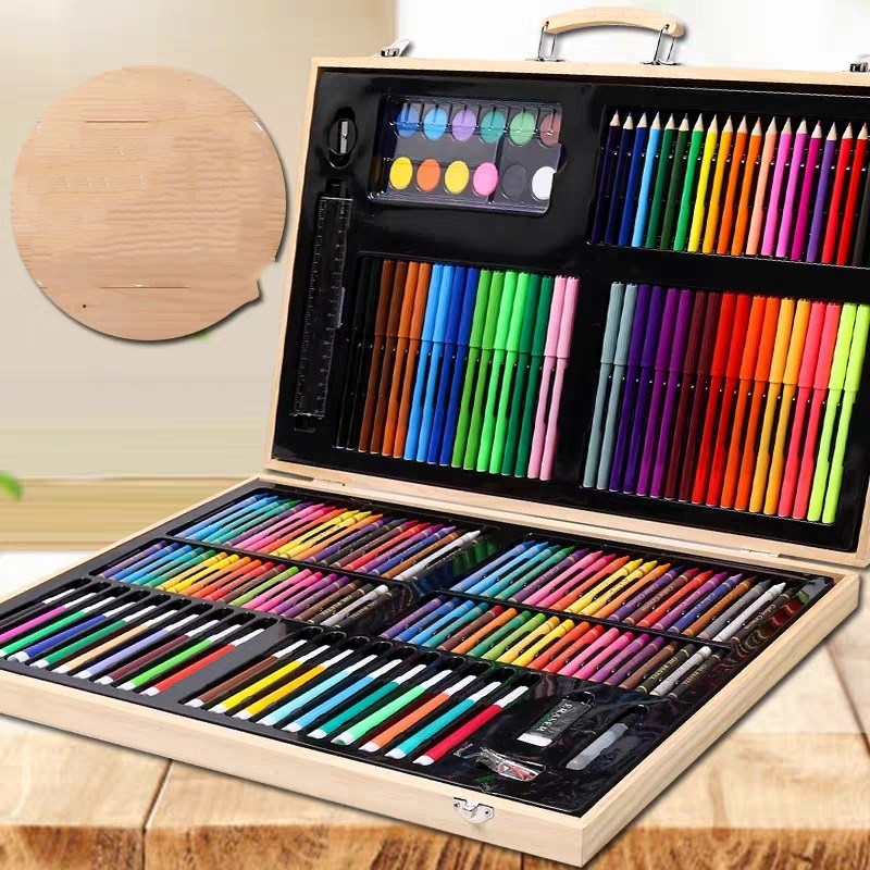 Watercolor pen stationery set - Cindi Book