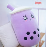 Cute Fruit Drink Plush Stuffed Soft Strawberry Milk Tea Plush Boba Tea Cup Toy Bubble Tea Pillow Cushion Kids Gift - Cindi Book