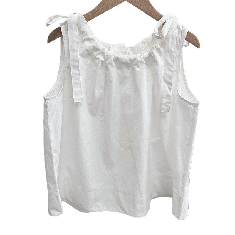 Stylish And Chic Doll-style Vest Shirt - Cindi Book