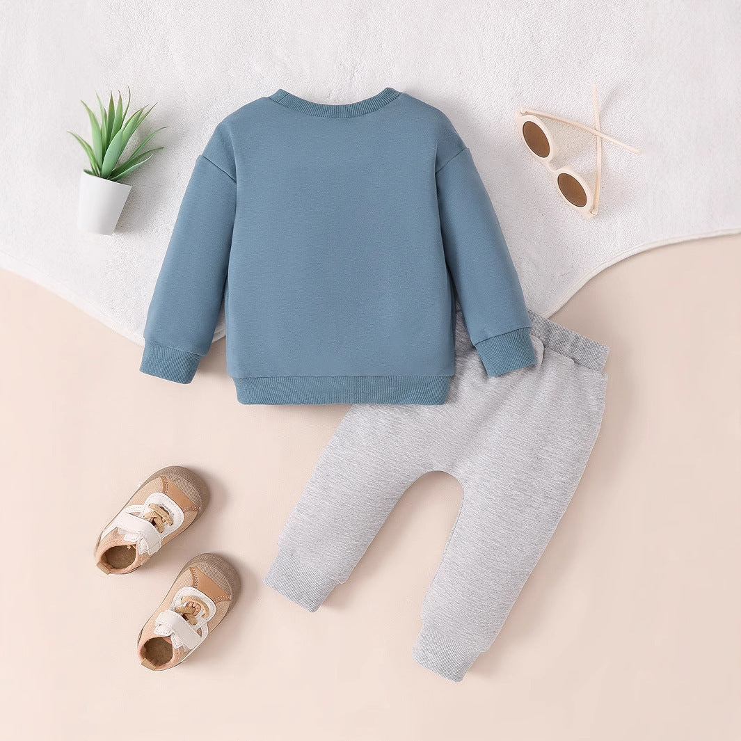 European And American Baby Autumn Winter Thermal Velvet Homewear - Cindi Book