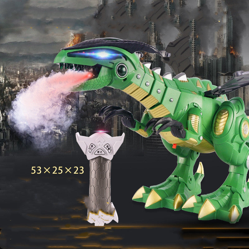Walking Dragon Toy Fire Breathing Water Spray Dinosaur - Cindi Book