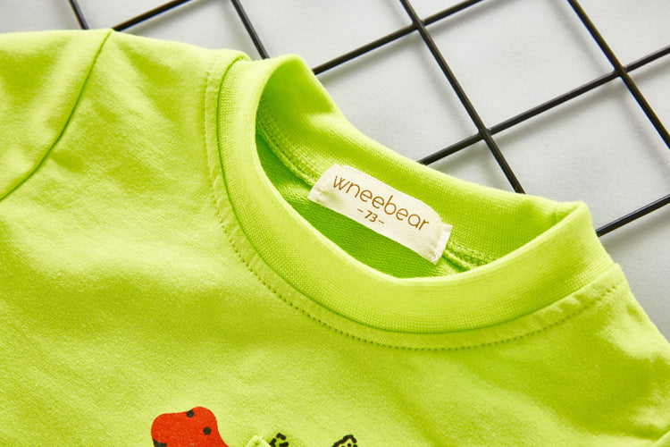 Korean Style Spring New Baby Children's Suit Children's Three-piece Suit - Cindi Book