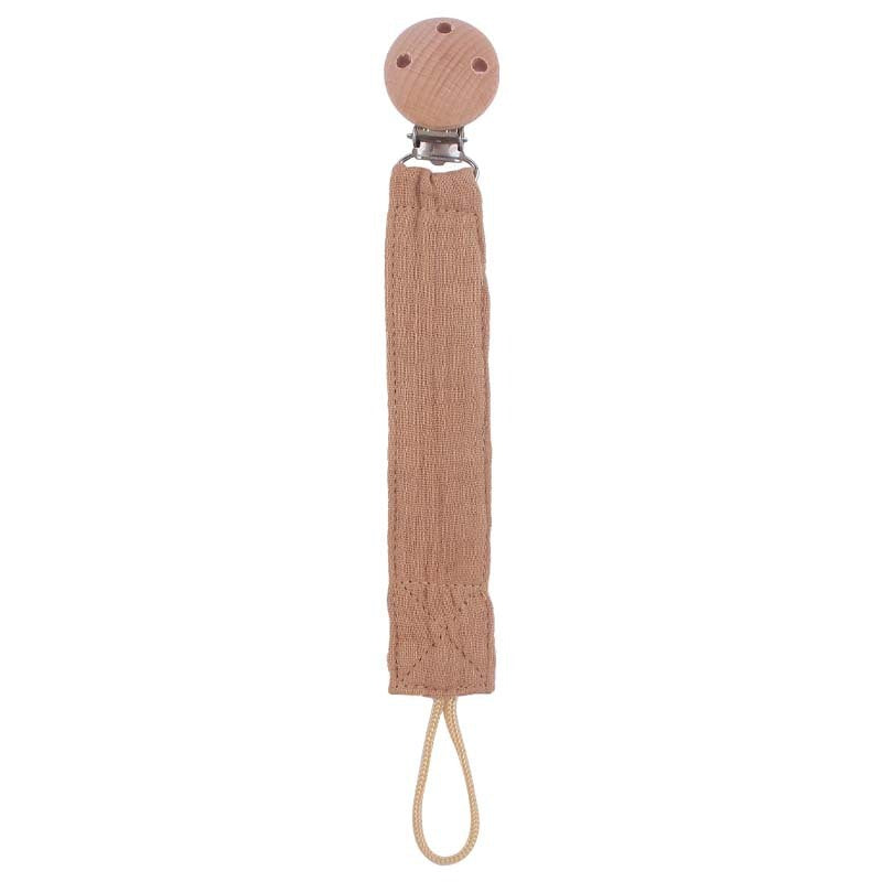 Products Beech Pacifier Clip To Soothe Baby Cotton And Hemp - Cindi Book