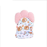 Baby teether baby anti-bite silicone molar gloves children's sound toys - Cindi Book