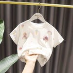 Thin Children's Summer Clothing Baby Summer Clothing Top - Cindi Book