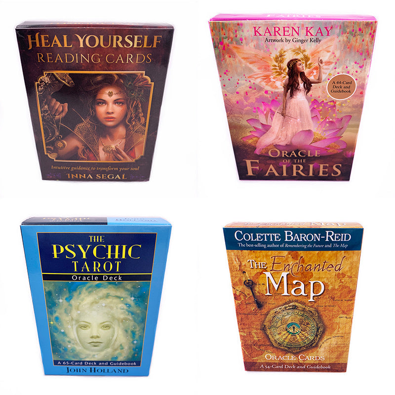 Heal Yourself Oracle Cartoon Spirit Tarot Card