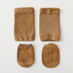 Children's Knee Pad Terry Floor Socks Set Toddler Protection - Cindi Book