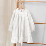 Baby Girl Pure Cotton Long Sleeve Bottoming Dress Is Sweet And Cute - Cindi Book