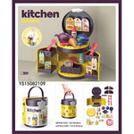 Handheld Bucket Scene Themed Toy Set - Cindi Book