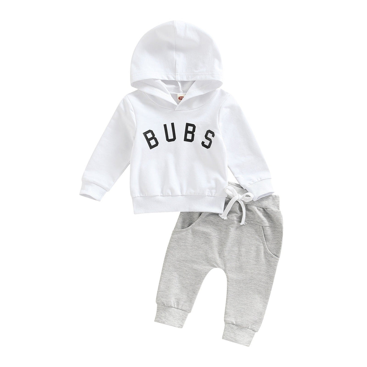 Boys' Letter Printed Hoodie Trousers Suit - Cindi Book