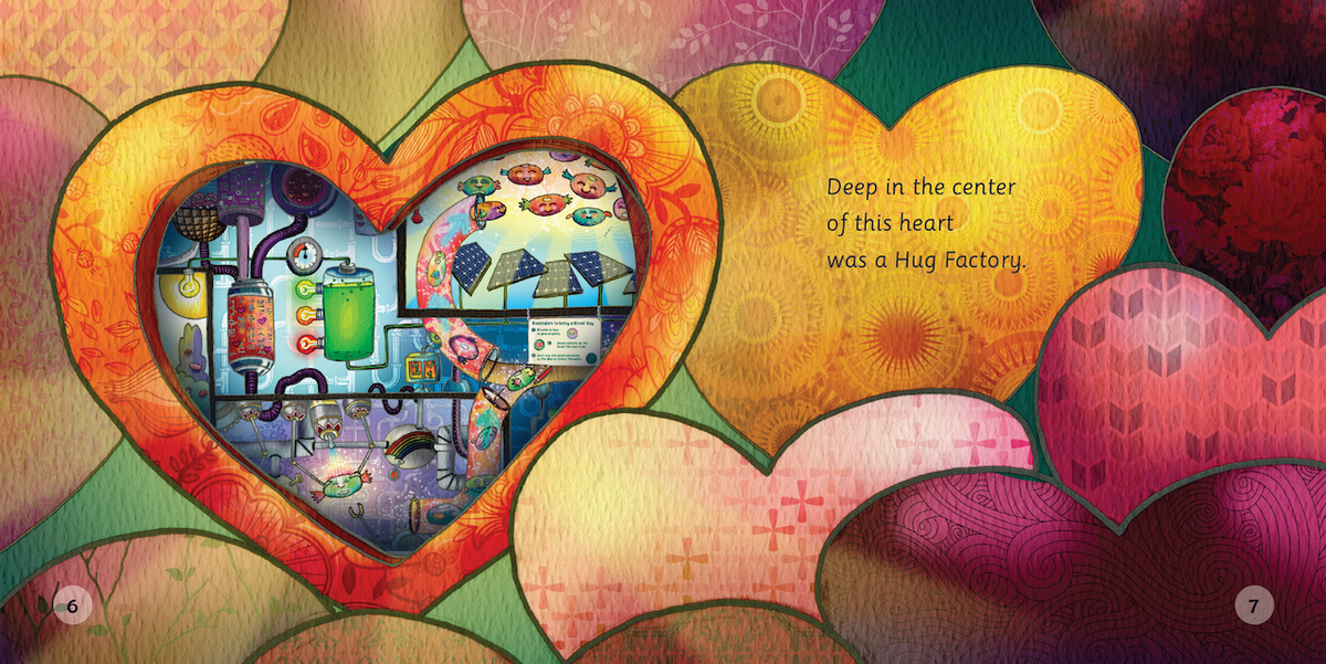 The Hug Who Got Stuck: Teaching Children How to Access Their Heart and Get Free from Sticky Thoughts