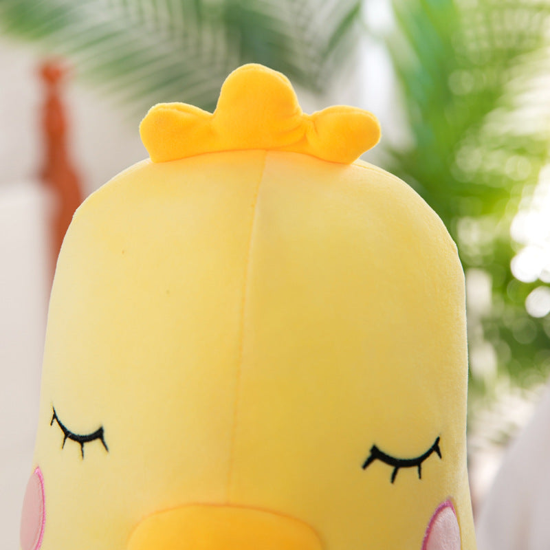 Cute Yellow Chick Pillow With Long Legs - Cindi Book