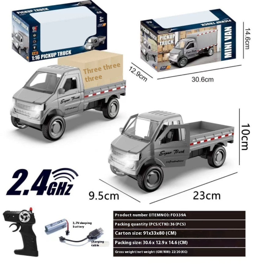 Simulation Remote Control Car Wuling Microcalorie Rechargeable Vehicle Toy - Cindi Book